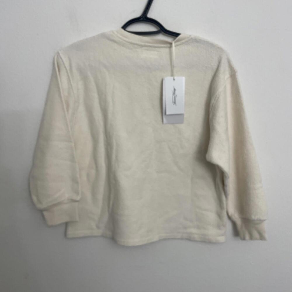 American Vintage Bobypark Sweatshirt beige size NWT - Picture 7 of 7